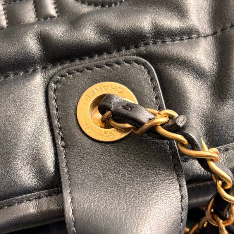 ::CHANEL:: AS3257 Small Tote Bag 小款手提肩背兩用包 全皮沙灘包 Deauville-30