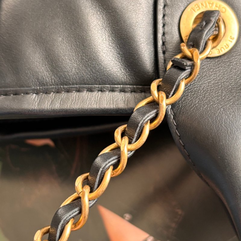 ::CHANEL:: AS3257 Small Tote Bag 小款手提肩背兩用包 全皮沙灘包 Deauville-32