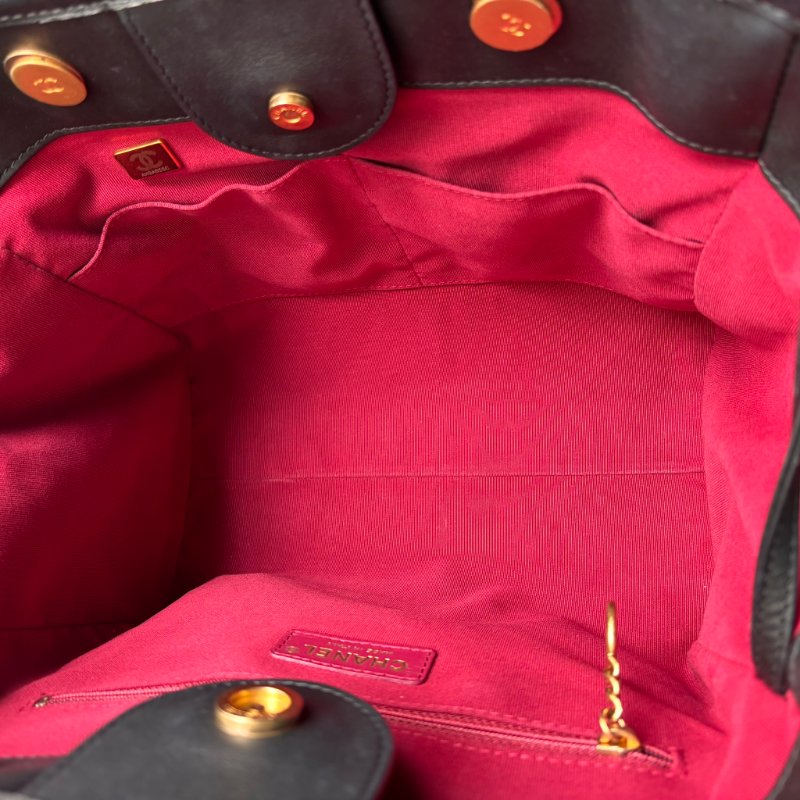 ::CHANEL:: AS3257 Small Tote Bag 小款手提肩背兩用包 全皮沙灘包 Deauville-35