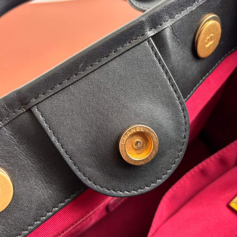 ::CHANEL:: AS3257 Small Tote Bag 小款手提肩背兩用包 全皮沙灘包 Deauville-37