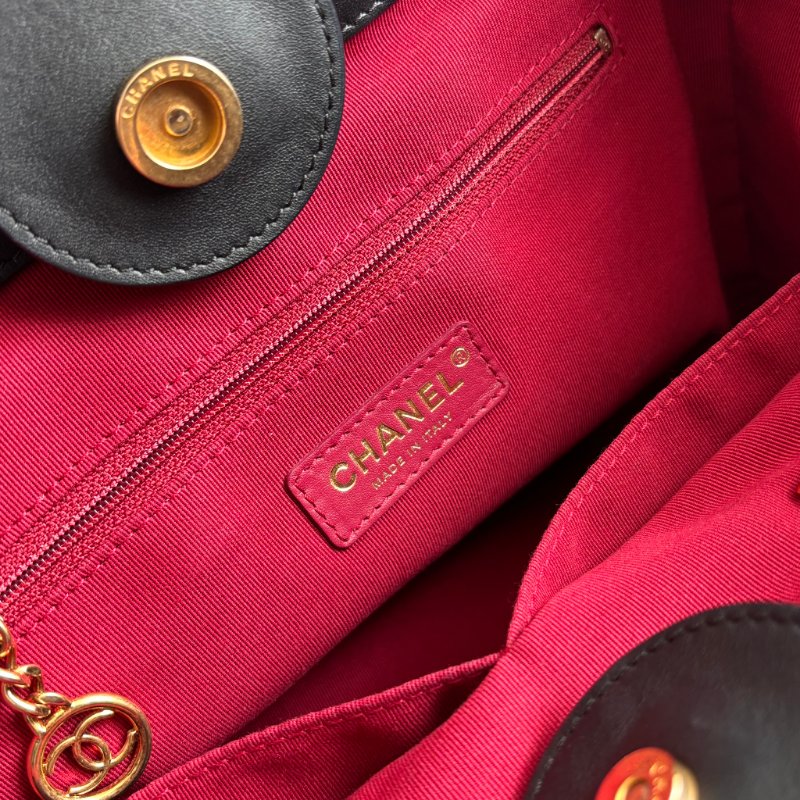 ::CHANEL:: AS3257 Small Tote Bag 小款手提肩背兩用包 全皮沙灘包 Deauville-38