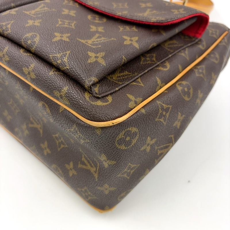 🌷Louis Vuitton 駱駝包單肩包|經典花紋✦fufu style 精品✦ 氣質款|-16