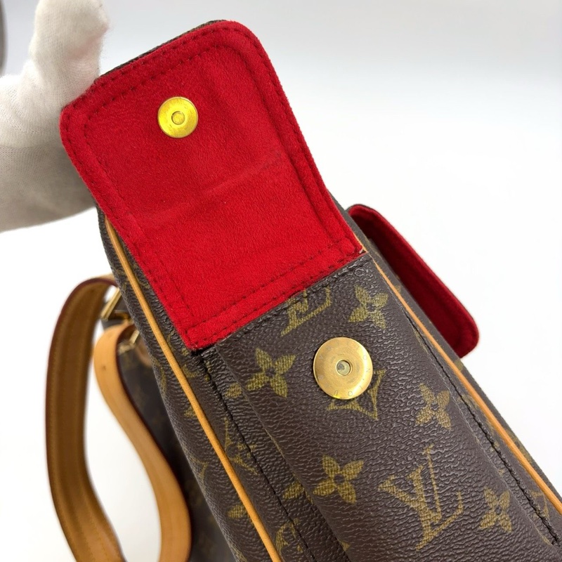 🌷Louis Vuitton 駱駝包單肩包|經典花紋✦fufu style 精品✦ 氣質款|-28