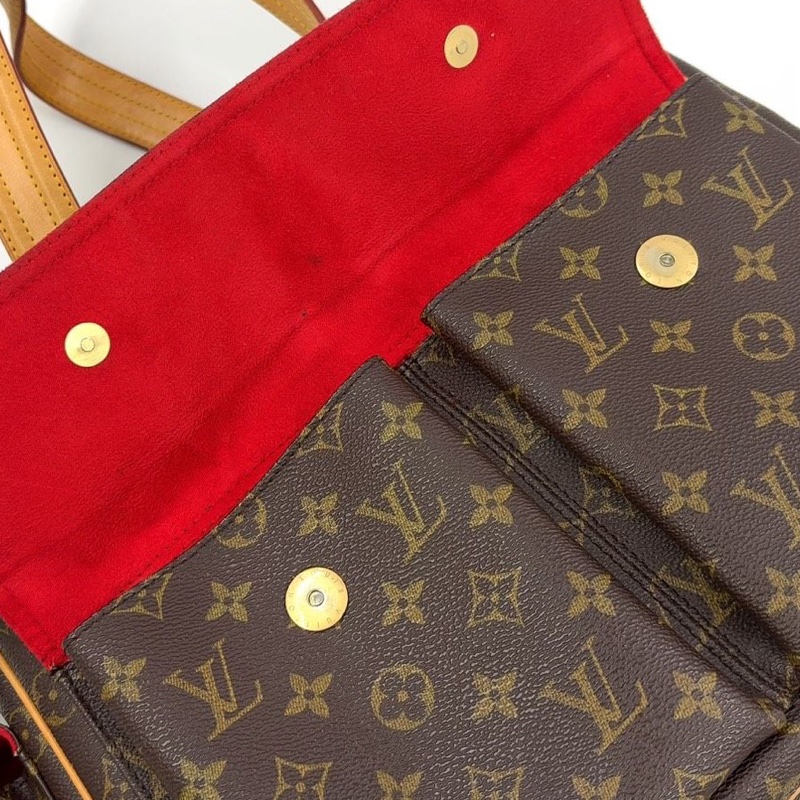 🌷Louis Vuitton 駱駝包單肩包|經典花紋✦fufu style 精品✦ 氣質款|-29