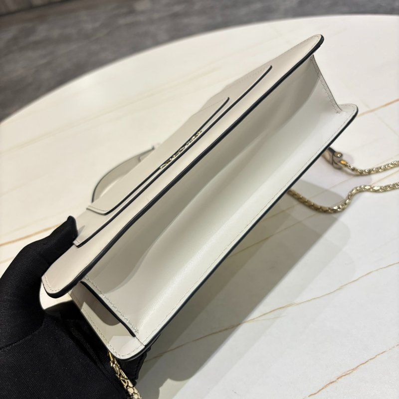 *SHIHNA名牌精品*Bvlgari Serpenti Forever 肩背包(淨白瑪瑙色)-7