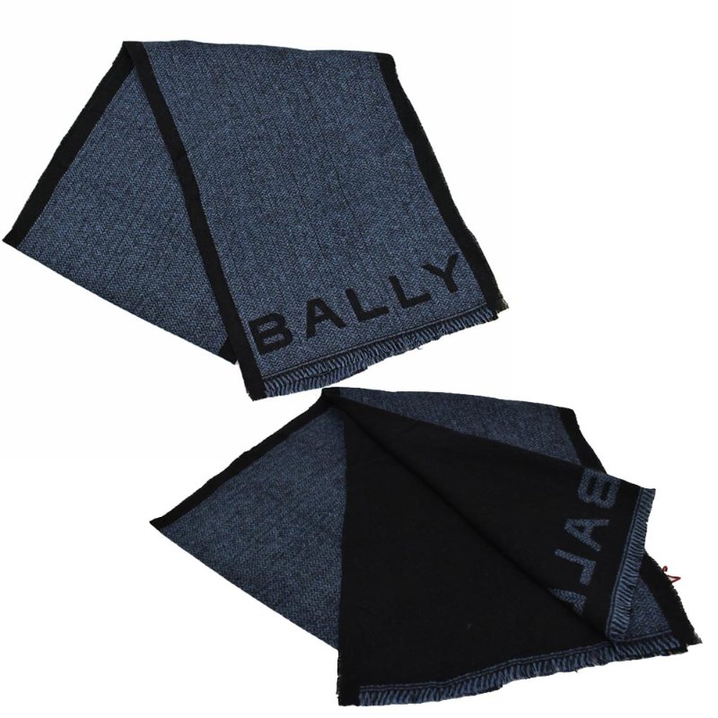 【門市全新現貨】BALLY 羊毛圍巾披巾-1