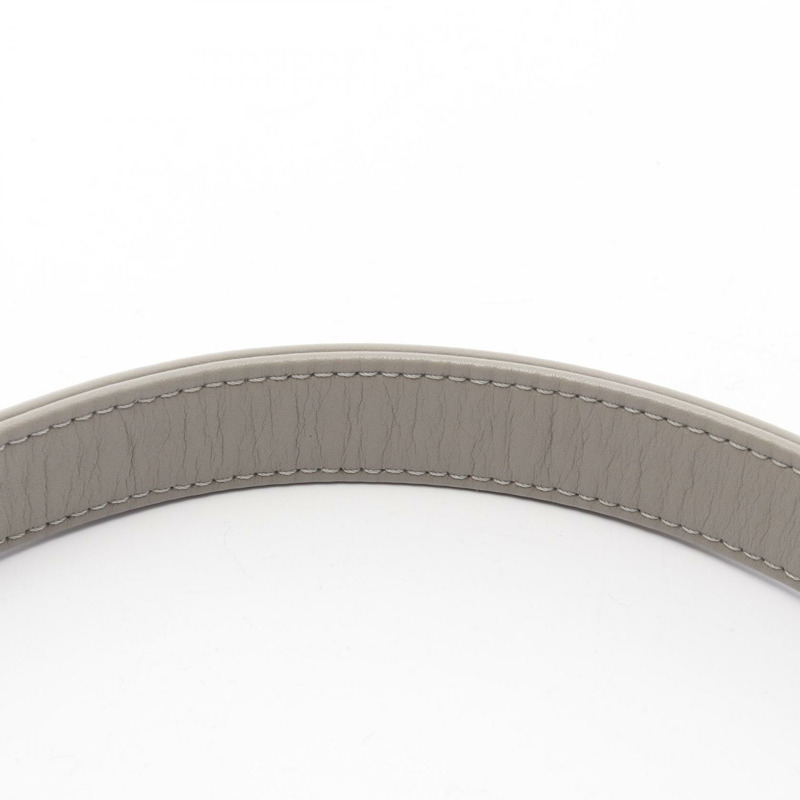 香奈兒 Boy Chanel 小號 V 字縫線鏈條肩背包 67085 皮革 灰色 SHW 二手-6