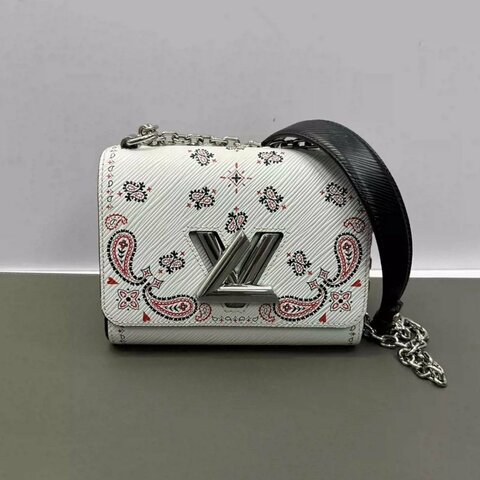 LV twist白銀限量小號水波紋19*15*9 98新配件塵袋