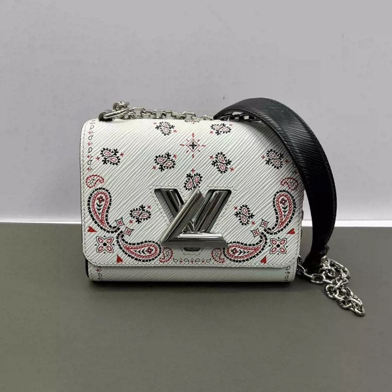 LV twist白銀限量小號水波紋19*15*9 98新配件塵袋-0