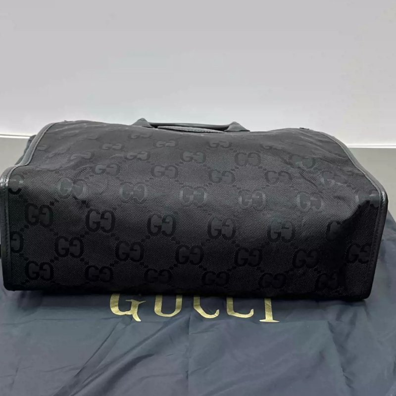 GUCCI 黑金Off TheGrid手提托特包37*37*13 98新配件塵袋-3