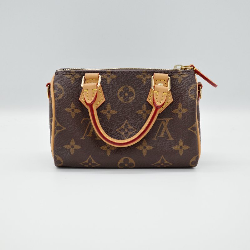 超級新 ₍•ʚ•₎ 🌟【CP 精選♥️小編推薦】Louis Vuitton 路易威登 Speedy Nano Speedy16 經典花紋 手提包 枕頭包 斜挎包-1