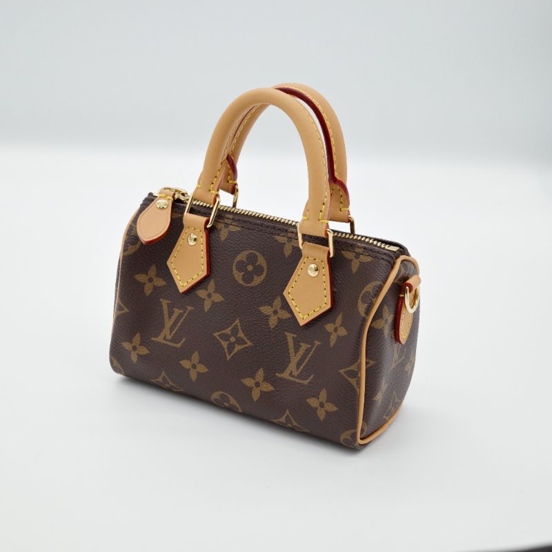 超級新 ₍•ʚ•₎ 🌟【CP 精選♥️小編推薦】Louis Vuitton 路易威登 Speedy Nano Speedy16 經典花紋 手提包 枕頭包 斜挎包-2