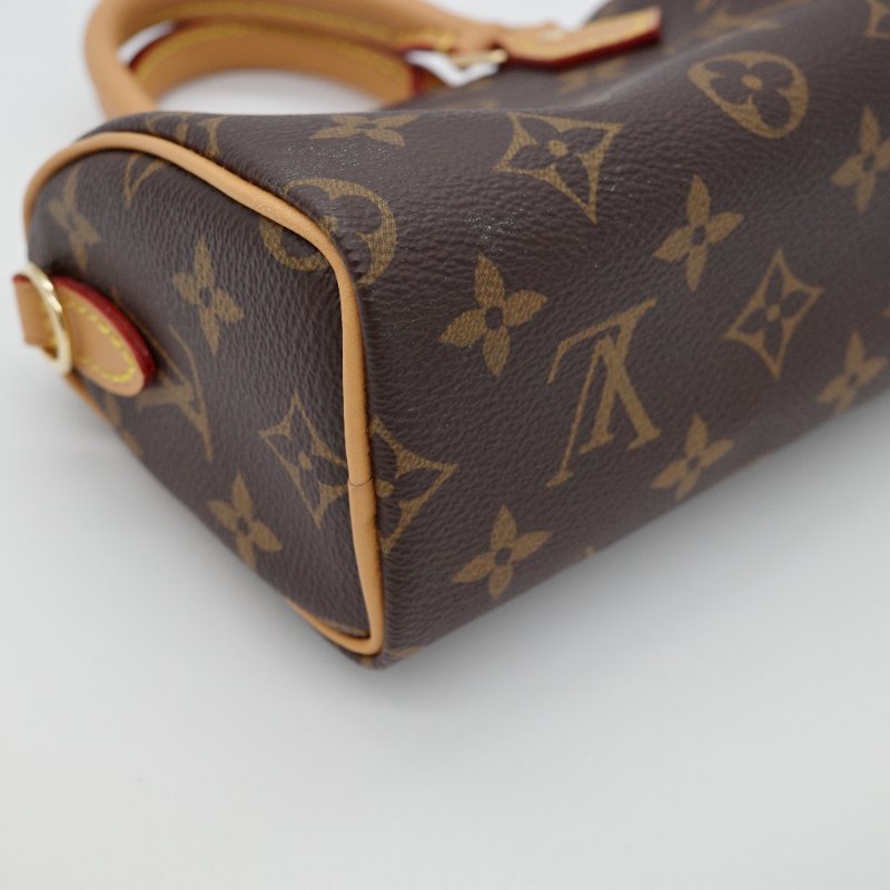 超級新 ₍•ʚ•₎ 🌟【CP 精選♥️小編推薦】Louis Vuitton 路易威登 Speedy Nano Speedy16 經典花紋 手提包 枕頭包 斜挎包-6