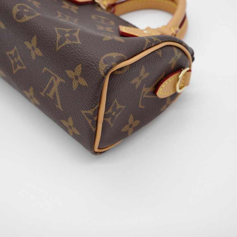 超級新 ₍•ʚ•₎ 🌟【CP 精選♥️小編推薦】Louis Vuitton 路易威登 Speedy Nano Speedy16 經典花紋 手提包 枕頭包 斜挎包-7