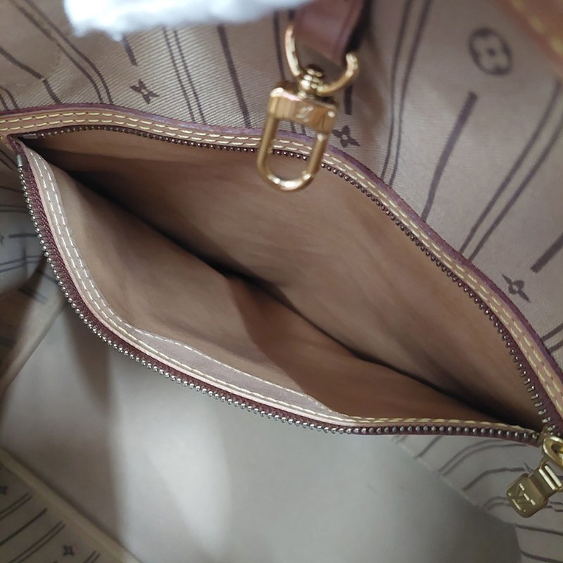 LV Neverfull MM 🎀現品實拍🎀中款 老花 托特包 ~二手約88成新-50