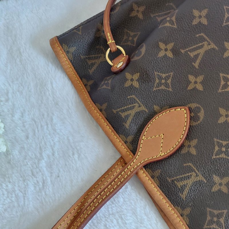 LV Neverfull MM 🎀現品實拍🎀中款 老花 托特包 ~二手約88成新-51