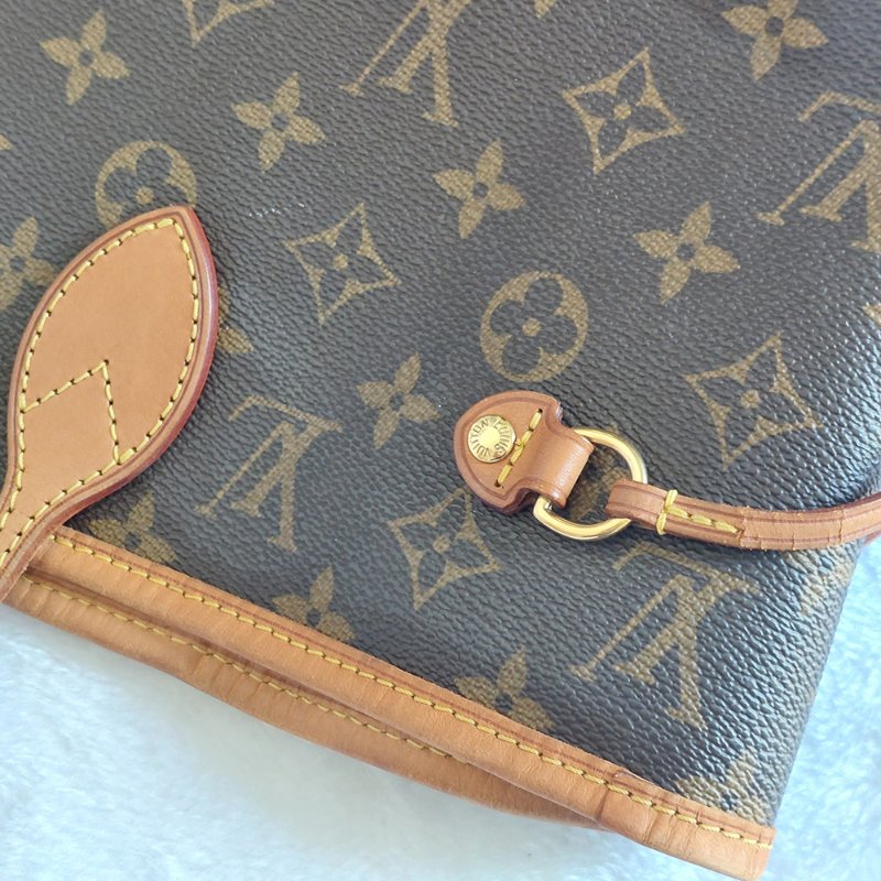 LV Neverfull MM 🎀現品實拍🎀中款 老花 托特包 ~二手約88成新-54