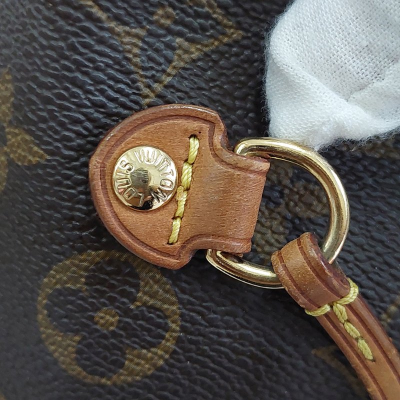 LV Neverfull MM 🎀現品實拍🎀中款 老花 托特包 ~二手約88成新-60