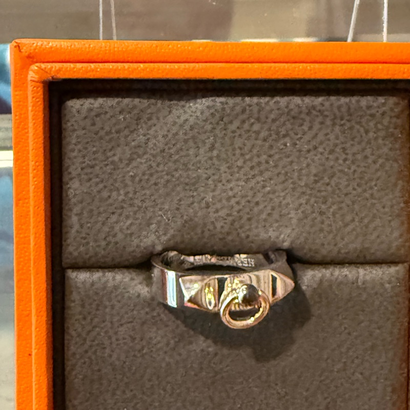 Hermes純銀CDC戒指-1