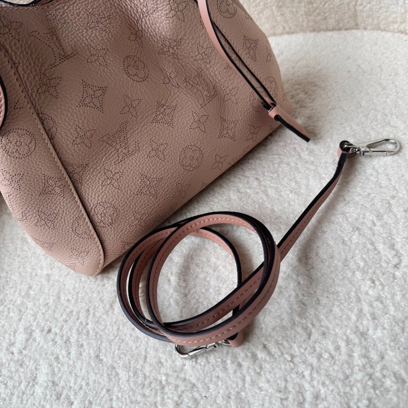 ✨Lv月光女神 藕粉色月光女神 全皮款高價款hina托特 98新配件塵袋-1