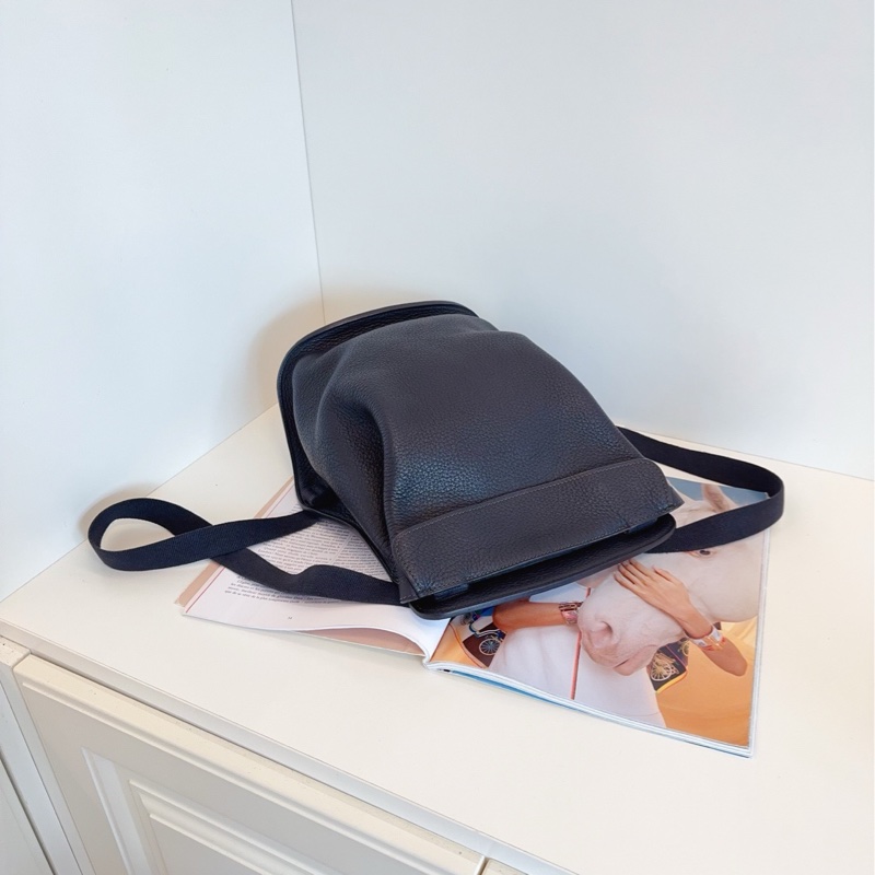 【98新🆕】Hermes  Sherpa 黑色全皮雙肩包 書包-4