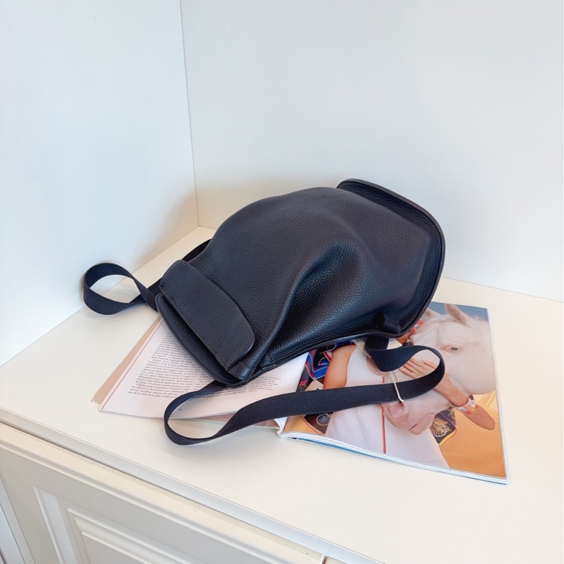 【98新🆕】Hermes  Sherpa 黑色全皮雙肩包 書包-5