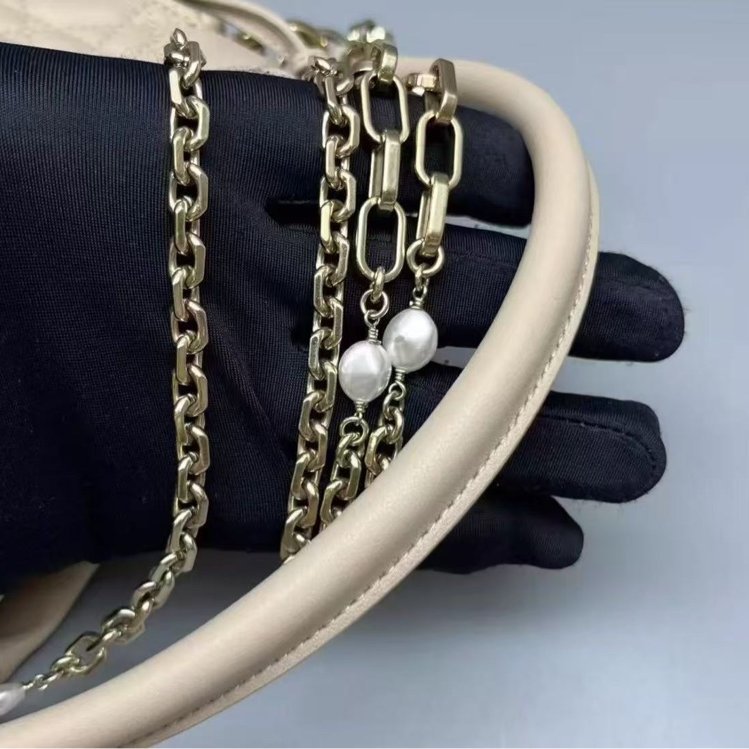 Dior 米色lady milly 98新-5