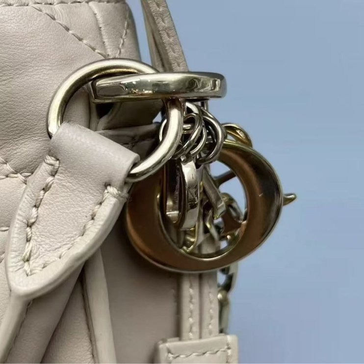 Dior 米色lady milly 98新-6