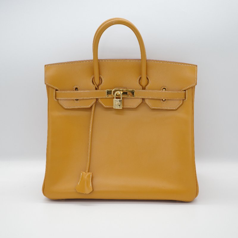 Hermès 愛馬仕 Birkin32 BK32 HAC32 Natural 金棕色 芝麻色 鉑金包 手提包 方框 B-1