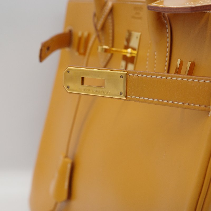 Hermès 愛馬仕 Birkin32 BK32 HAC32 Natural 金棕色 芝麻色 鉑金包 手提包 方框 B-8