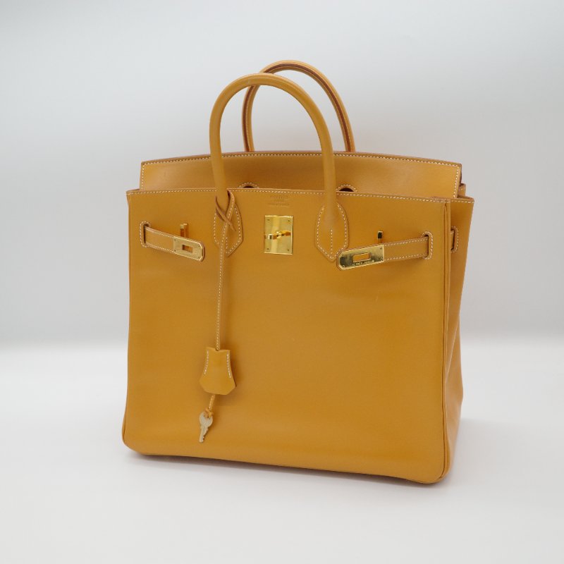 Hermès 愛馬仕 Birkin32 BK32 HAC32 Natural 金棕色 芝麻色 鉑金包 手提包 方框 B-10