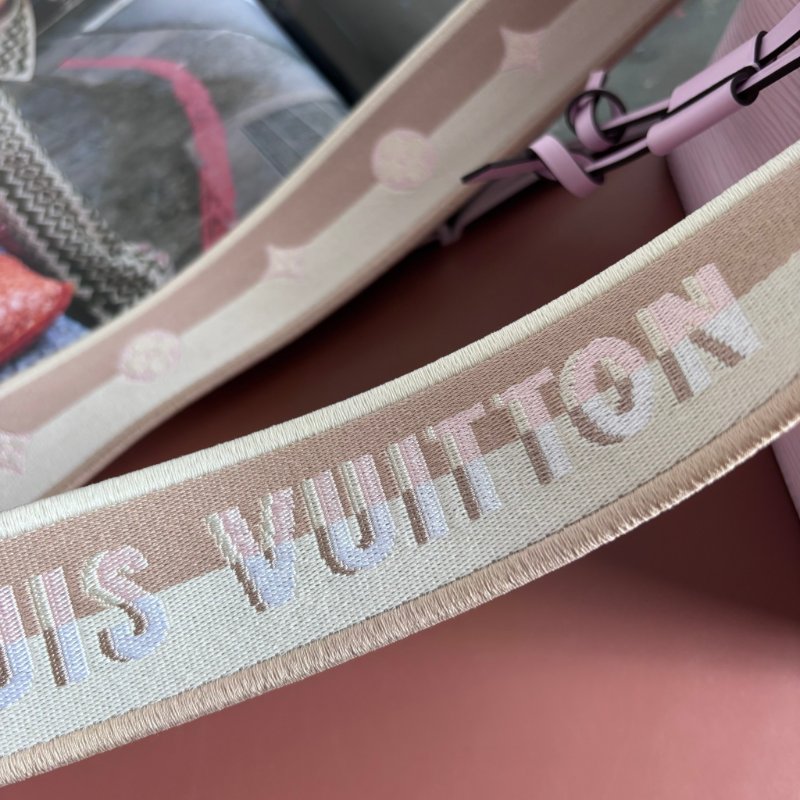 ::LOUIS VUITTON:: M20777 NÉONOÉ BB 淡粉色EPI皮革束口手提斜背水桶包-8