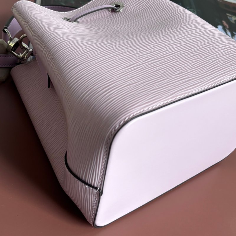 ::LOUIS VUITTON:: M20777 NÉONOÉ BB 淡粉色EPI皮革束口手提斜背水桶包-18