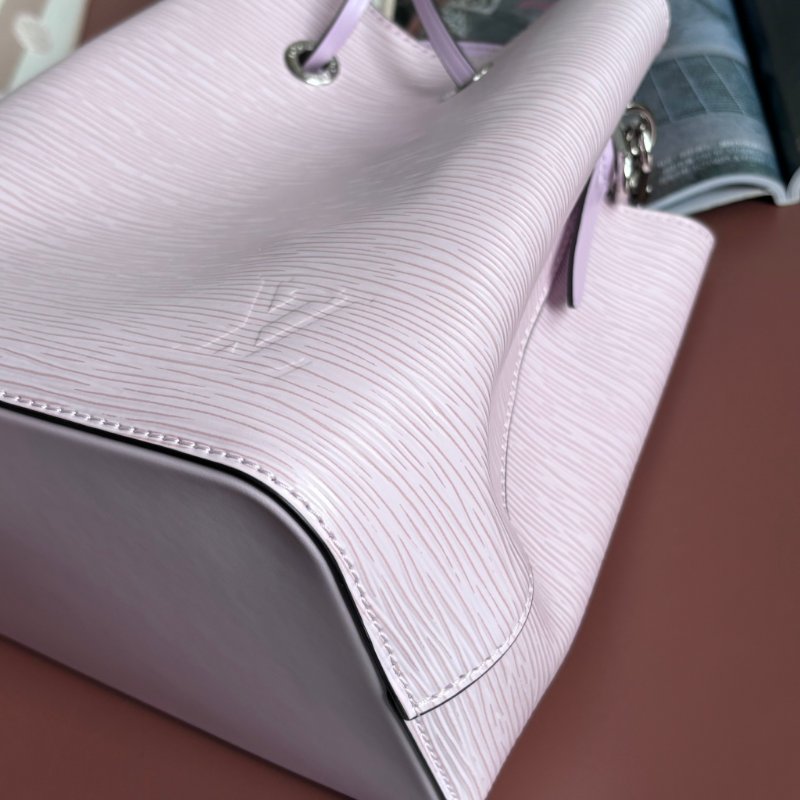 ::LOUIS VUITTON:: M20777 NÉONOÉ BB 淡粉色EPI皮革束口手提斜背水桶包-19