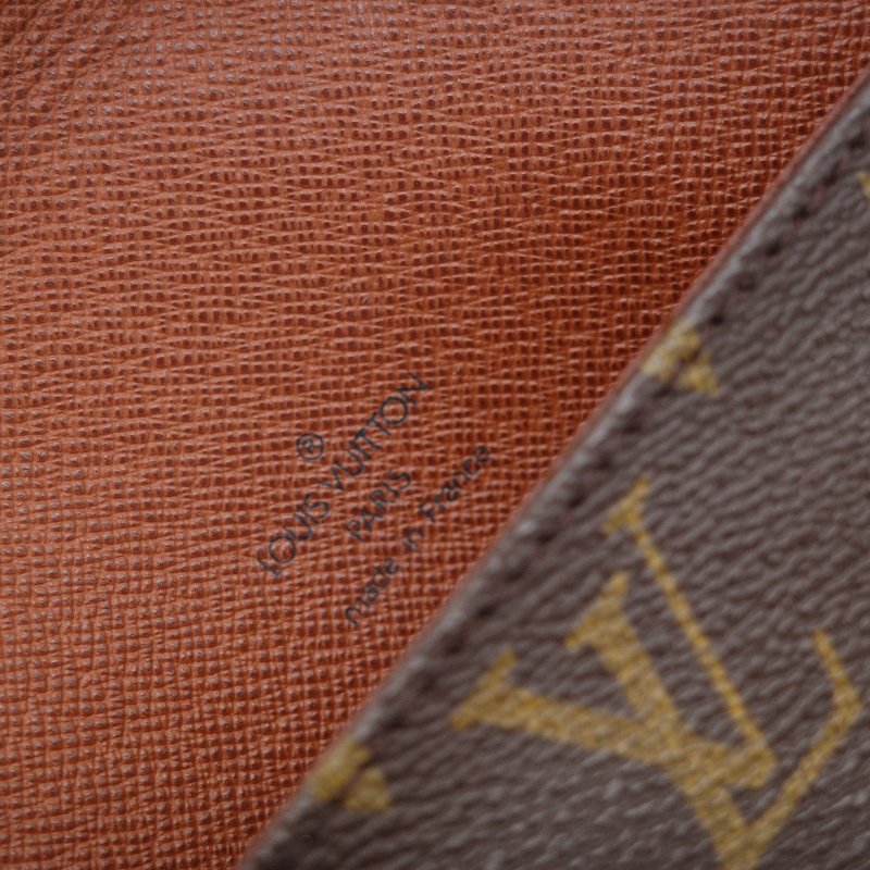 Louis Vuitton 路易威登 經典花紋 翻蓋吸釦 橫版 單肩包 斜挎包 王菲包-10