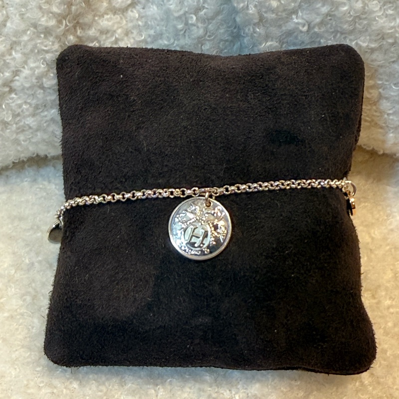 Hermes純銀藏書章手鏈/Lx-Libris Bracelet-3
