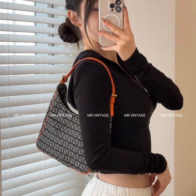 🏷️ Fendi 愛馬仕🍊+老花帆布-0