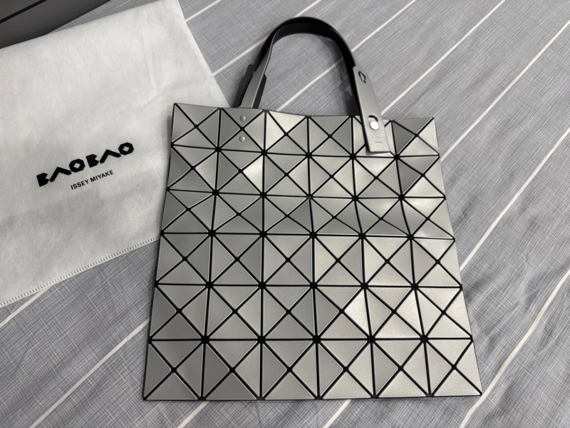 Baobao ISSEY MIYAKE 三宅一生 6X6 金屬光 雙色 肩背包 手提包-0