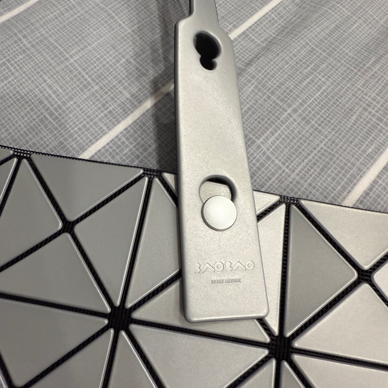 Baobao ISSEY MIYAKE 三宅一生 6X6 金屬光 雙色 肩背包 手提包-3