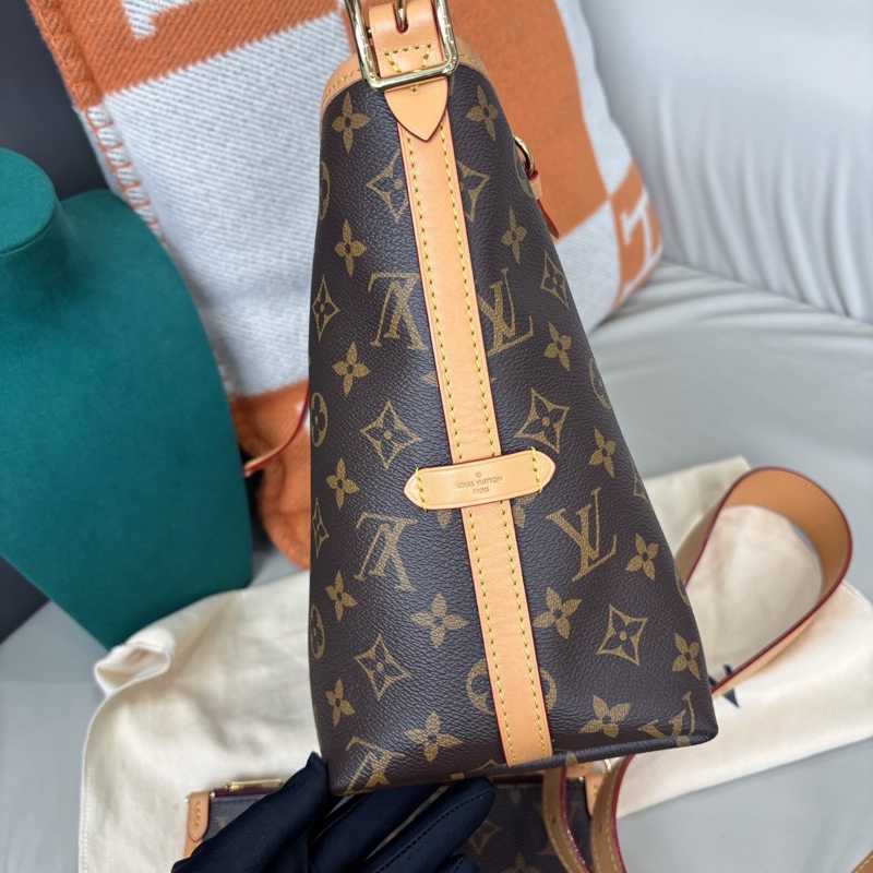 LV 老花小號Carryall-4