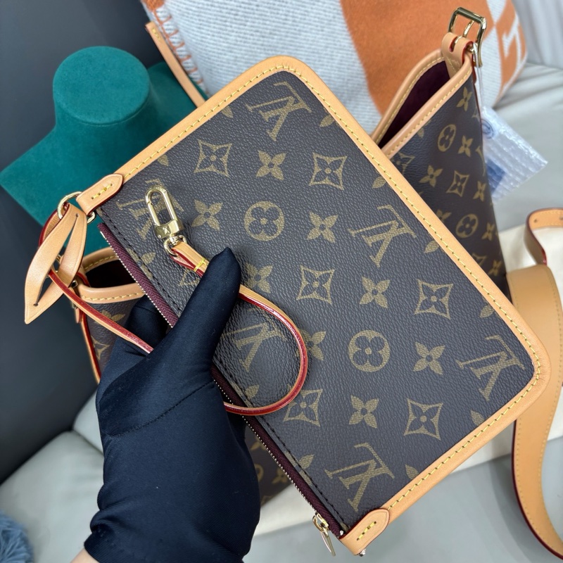 LV 老花小號Carryall-5