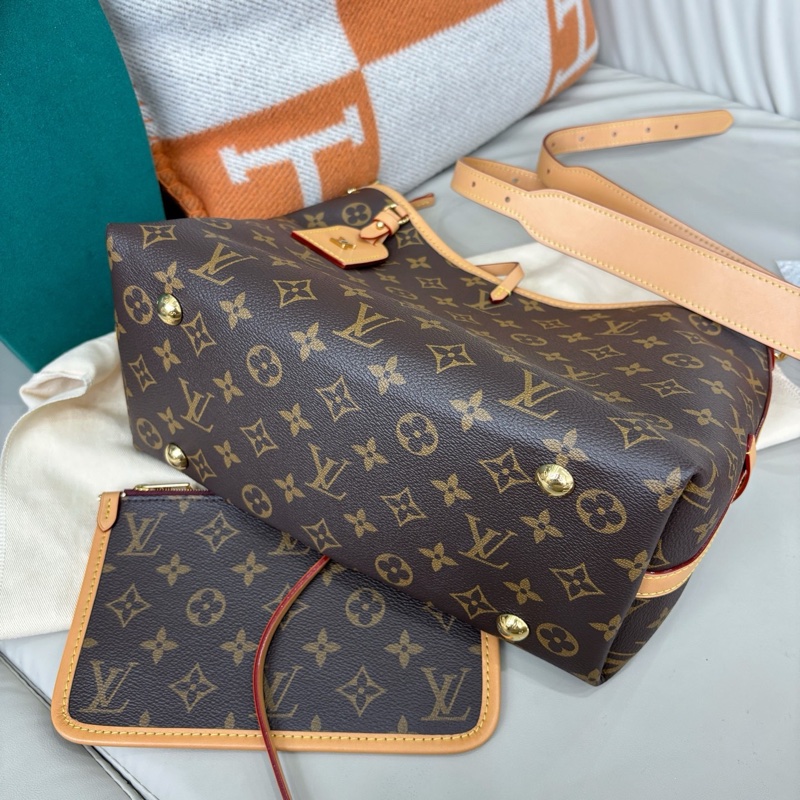 LV 老花小號Carryall-6