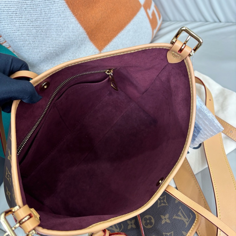 LV 老花小號Carryall-7