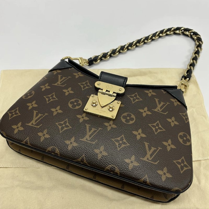 LV Twinny老花手提肩背斜背包芯片款 29*19*9 98新配件塵袋-4