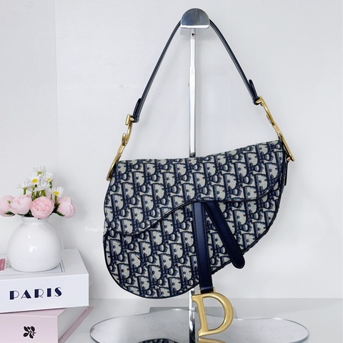 DIOR Saddle 經典 大款 馬鞍包
