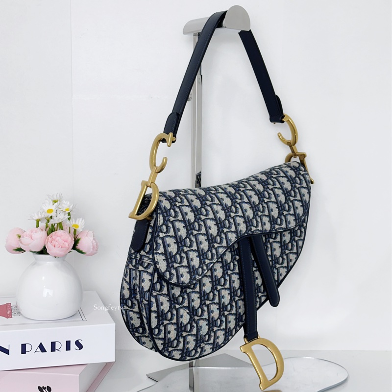 DIOR Saddle 經典 大款 馬鞍包-1