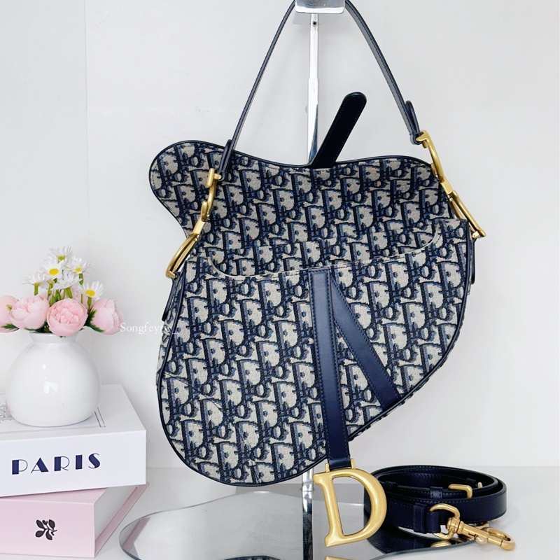 DIOR Saddle 經典 大款 馬鞍包-3