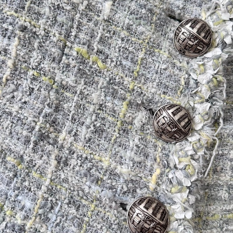 Chanel 粗花呢外套 34碼 98新配件衣架塵袋-1