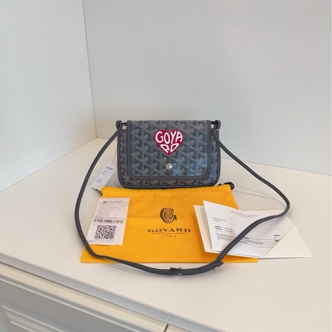 【全新🆕】Goyard plumet woc 灰色 大熱🔥信封包 斜挎包