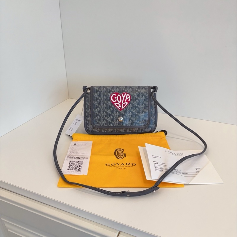 【全新🆕】Goyard plumet woc 灰色 大熱🔥信封包 斜挎包-0